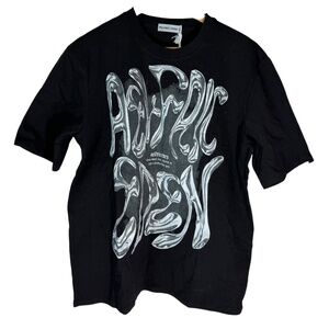 Aelfric Eden NWT Black/White/Gray Urban Graphic Tee Sz L